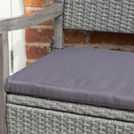 Rowlinsons Alderley Rattan Storage Bench