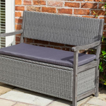 Rowlinsons Alderley Rattan Storage Bench