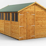 Power Apex Garden Shed 14 x 8 - Garden Life Stores.