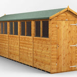 Power Apex Garden Shed 18 x 4 - Garden Life Stores.