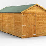 Power Apex Garden Shed 18 x 8 - Garden Life Stores.