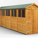 Power Apex Garden Shed 20 x 4 - Garden Life Stores.