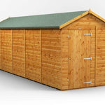 Power Apex Garden Shed 20 x 6 - Garden Life Stores.
