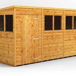 Power Pent Garden Shed 12 x 4 - Garden Life Stores.