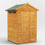Power Security Apex Garden Shed 4 x 4 - Garden Life Stores.