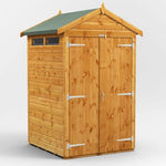 Power Security Apex Garden Shed 4 x 4 - Garden Life Stores.