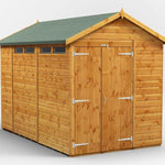 Power Security Apex Garden Shed 10 x 6