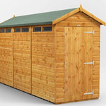 Power Security Apex Garden Shed 12 x 4