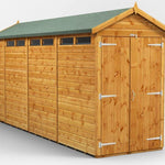 Power Security Apex Garden Shed 14 x 4
