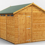 Power Security Apex Garden Shed 10 x 8