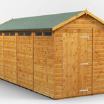 Power Security Apex Garden Shed 16 x 6