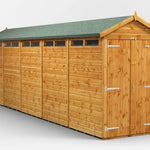 Power Security Apex Garden Shed 20 x 4