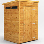 Power Security Pent Garden Shed 4 x 4