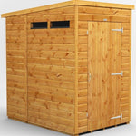 Power Security Pent Garden Shed 4 x 6