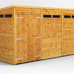 Power Security Pent Garden Shed 12 x 4