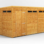 Power Security Pent Garden Shed 12 x 6