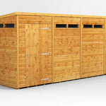 Power Security Pent Garden Shed 14 x 4