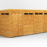 Power Security Pent Garden Shed 16 x 6