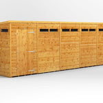 Power Security Pent Garden Shed 20 x 4