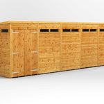 Power Security Pent Garden Shed 20 x 4