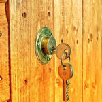 Power Security Pent Garden Shed 12x4 ft