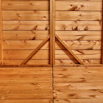 Power Security Pent Garden Shed 4x4 ft