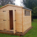Shedrite Deluxe Apex Shed For Extra Strength