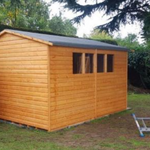 Shedrite Deluxe Apex Shed For Extra Strength