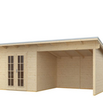 Rowlinsons Oasis Garden Cabin 19.4x10.2 - Garden Life Stores.