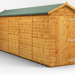 Power Apex Garden Shed 18x4