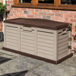 Rowlinson Plastic storage box/bench Mocha