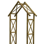 Rowlinsons Rustic Arch Garden Arches