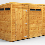 Power Security Pent Garden Shed 10x4