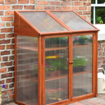 Rowlinsons Hardwood Mini Greenhouse