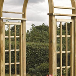 Rowlinsons Round Top Arch Garden Arches