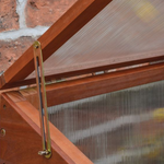 Rowlinsons Hardwood Mini Greenhouse