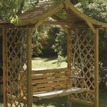 Rowlinsons Dartmouth Swing Seat Garden Arbour