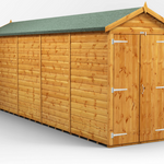 Power Apex Garden Shed 18x4