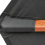 Rowlinsons Willington Grey 2.7m Wooden Parasol