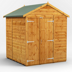 Power Apex Garden Shed 6x6