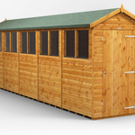 Power Apex Garden Shed 20x4