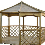 Rowlinsons Buckingham Gazebo Garden Gazebos