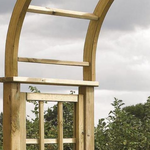 Rowlinsons Round Top Arch Garden Arches