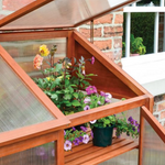 Rowlinsons Hardwood Mini Greenhouse