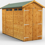 Power Security Apex Garden Shed 10x4