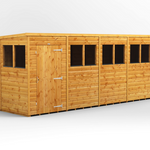 Power Pent Garden Shed 18x6 ft