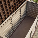 Rowlinson Plastic storage box/bench Mocha