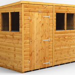 Power Pent Garden Shed 8x4