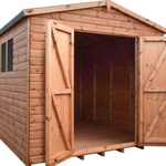 Shedrite Deluxe Apex Shed For Extra Strength