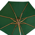 Rowlinsons Willington Green 2.7m Wooden Parasol